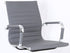 Grey Replacement Thin Pad Ribbed Seat Top (B) - Chair Outlet